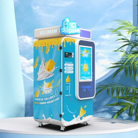 Automatica vending machine di gelato commerciale| Autopulizia e controllo intelligente per un profitto elevato